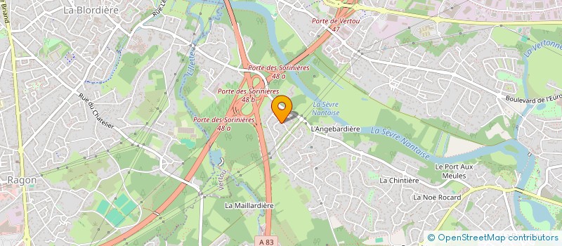 localisation de l'entreprise SOCIETE CIVILE GAILLARD  VERTOU