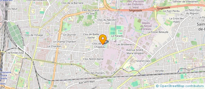 localisation de l'entreprise SOCIETE CIVILE GALINE à ORLEANS