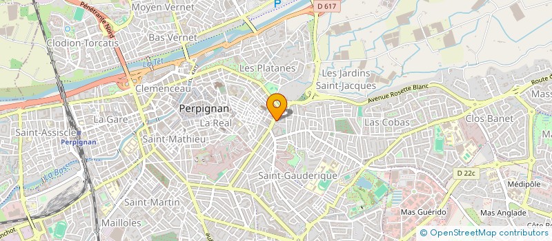 localisation de l'entreprise SOCIETE CIVILE GALLI à PERPIGNAN