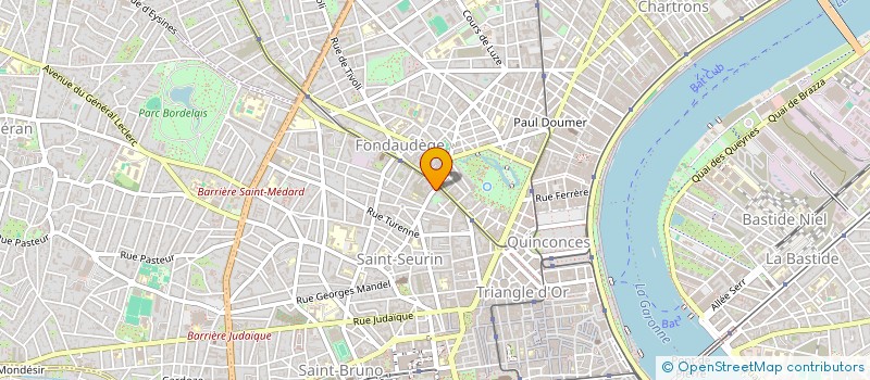 localisation de l'entreprise SOCIETE CIVILE GALLIEN  BORDEAUX