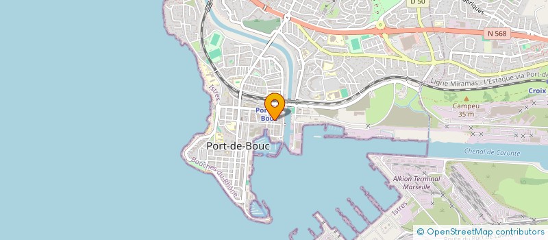 localisation de l'entreprise SOCIETE CIVILE GALO  PORT-DE-BOUC