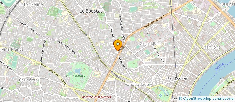 localisation de l'entreprise SOCIETE CIVILE GARDE  LE BOUSCAT