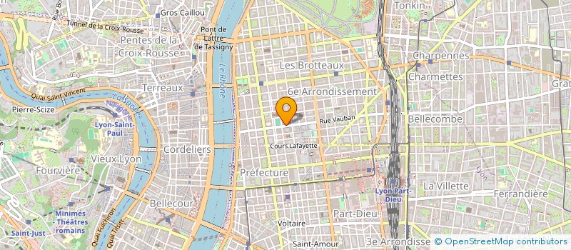 localisation de l'entreprise SOCIETE CIVILE GATTEFOSSE  LYON