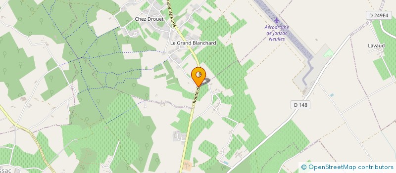 localisation de l'entreprise SOCIETE CIVILE GAUTIER RULLIER  JONZAC