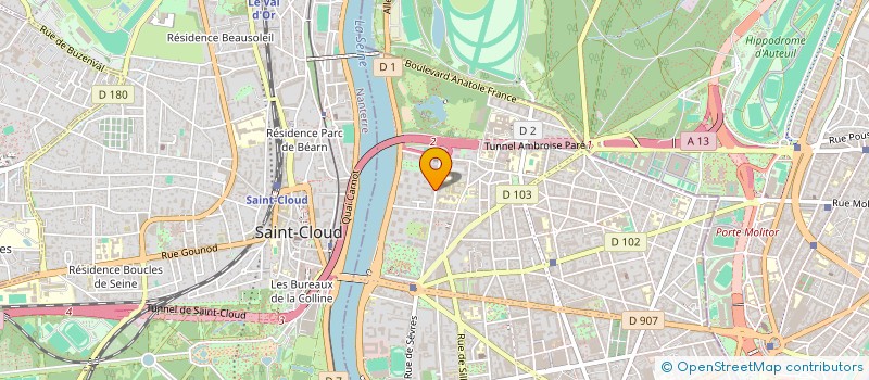 localisation de l'entreprise SOCIETE CIVILE GDS à BOULOGNE-BILLANCOURT