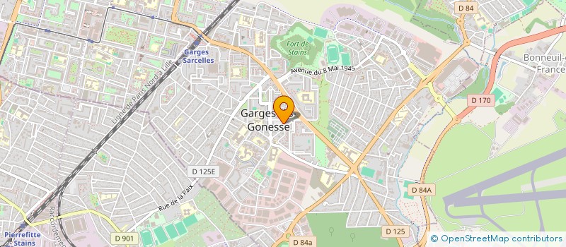 localisation de l'entreprise SOCIETE CIVILE GENERAL à GARGES-LES-GONESSE