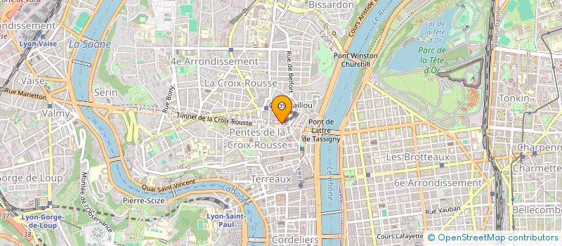 localisation de l'entreprise SOCIETE CIVILE GENIRO à LYON