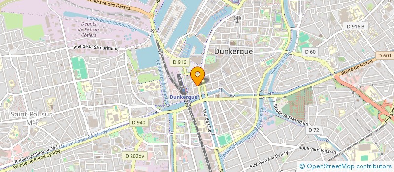 localisation de l'entreprise SOCIETE CIVILE GEORGES GUYNEMER à DUNKERQUE