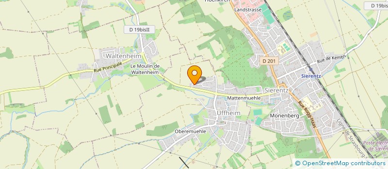 localisation de l'entreprise SOCIETE CIVILE GESILO  UFFHEIM