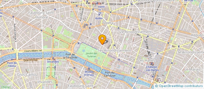 localisation de l'entreprise SOCIETE CIVILE GESTION PATRIMOINE SCGP à PARIS