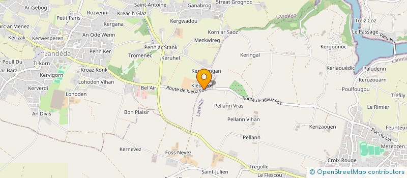 localisation de l'entreprise SOCIETE CIVILE GFA APPRIOU  LANDEDA