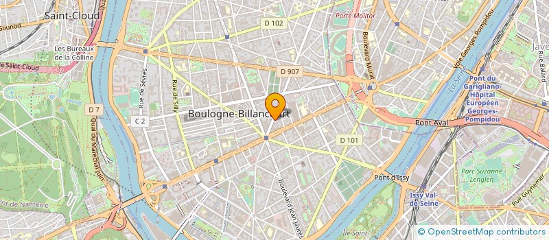 localisation de l'entreprise SOCIETE CIVILE GILLES VETILLART INVESTISSEMENTS à BOULOGNE-BILLANCOURT
