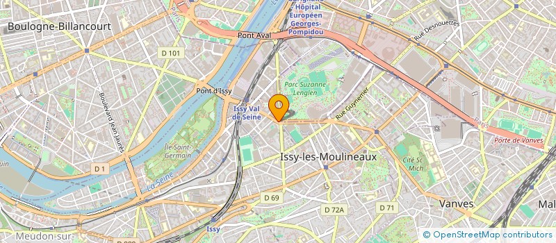 localisation de l'entreprise SOCIETE CIVILE GIMA à ISSY-LES-MOULINEAUX