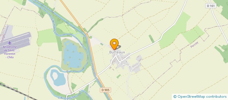 localisation de l'entreprise SOCIETE CIVILE GINGKO  BUTTEAUX