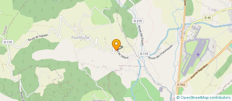 localisation de l'entreprise SOCIETE CIVILE GLEIZES HLK  FOUILLOUSE