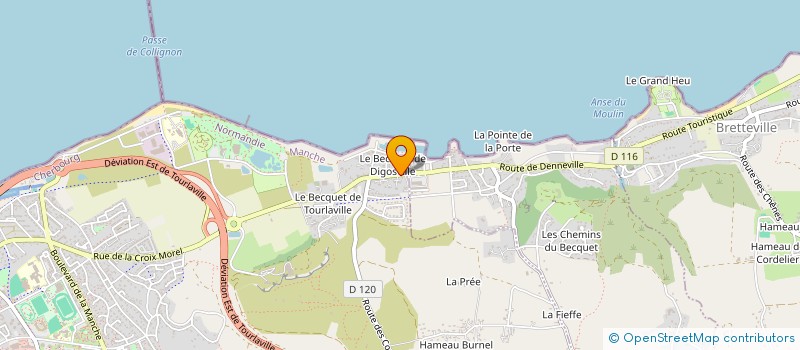 localisation de l'entreprise SOCIETE CIVILE GLOBE TROTTER à CHERBOURG-EN-COTENTIN