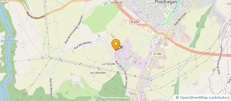 localisation de l'entreprise SOCIETE CIVILE GMO  PLOUFRAGAN