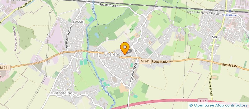 localisation de l'entreprise SOCIETE CIVILE GOP  CHERENG