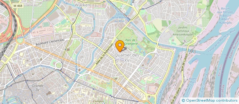localisation de l'entreprise SOCIETE CIVILE GOTTFRIED à STRASBOURG