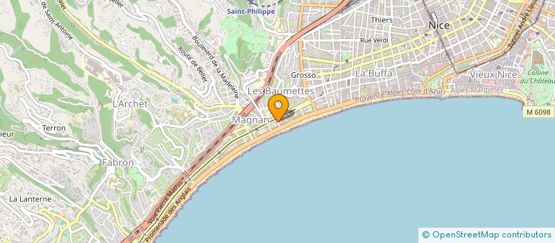 localisation de l'entreprise SOCIETE CIVILE GP à NICE