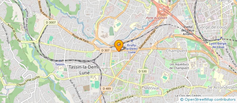 localisation de l'entreprise SOCIETE CIVILE GRAND OUEST à TASSIN-LA-DEMI-LUNE