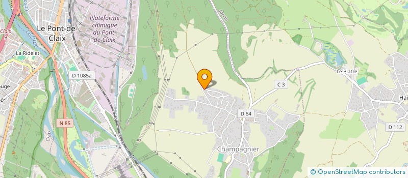 localisation de l'entreprise SOCIETE CIVILE GRIVEL  CHAMPAGNIER