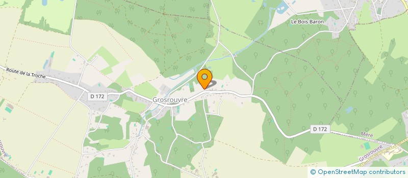 localisation de l'entreprise SOCIETE CIVILE GROSROUVRE-GAY PEROL  GROSROUVRE