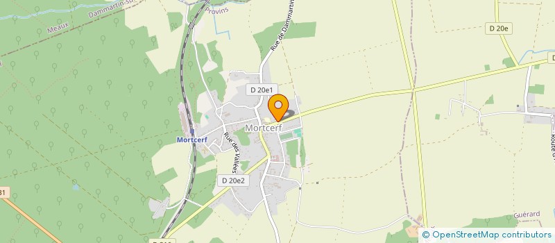 localisation de l'entreprise SOCIETE CIVILE GUESDON  MORTCERF