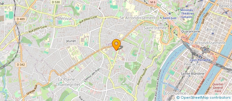 localisation de l'entreprise SOCIETE CIVILE GUIGUES  SAINTE-FOY-LES-LYON