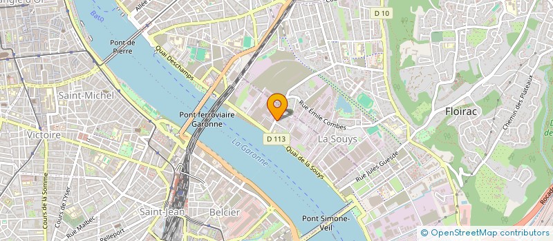 localisation de l'entreprise SOCIETE CIVILE GUILLAUME  BORDEAUX