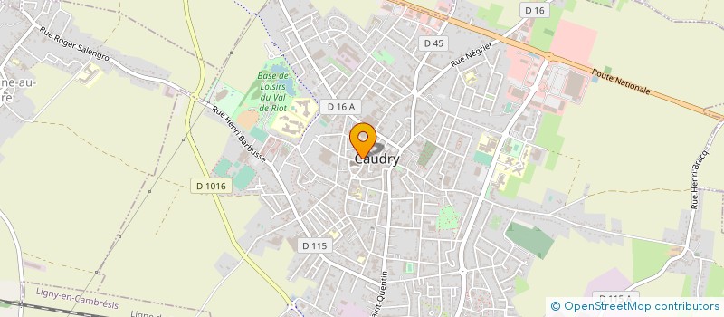 localisation de l'entreprise SOCIETE CIVILE GUIMAR à CAUDRY