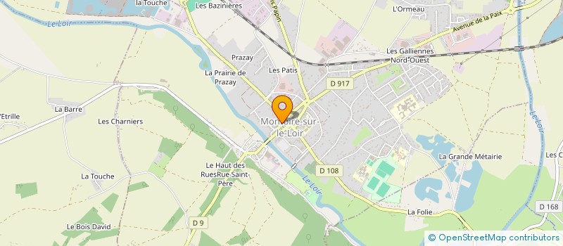 localisation de l'entreprise SOCIETE CIVILE GUY BLASI  MONTOIRE-SUR-LE-LOIR