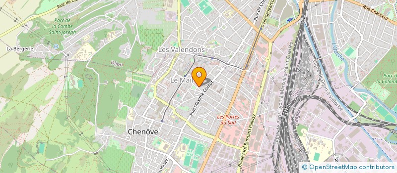 localisation de l'entreprise SOCIETE CIVILE HALIGEN à CHENOVE