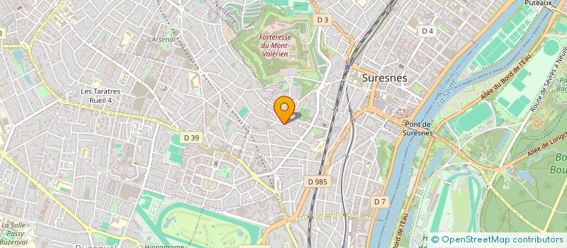 localisation de l'entreprise SOCIETE CIVILE HALLES MARCEAU à SURESNES