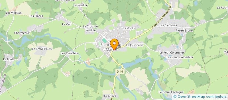 localisation de l'entreprise SOCIETE CIVILE HAPI à SAINT-JUST-LE-MARTEL