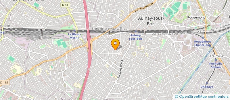 localisation de l'entreprise SOCIETE CIVILE HEDAN à AULNAY-SOUS-BOIS