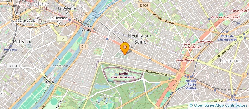 localisation de l'entreprise SOCIETE CIVILE HELIOS à NEUILLY-SUR-SEINE