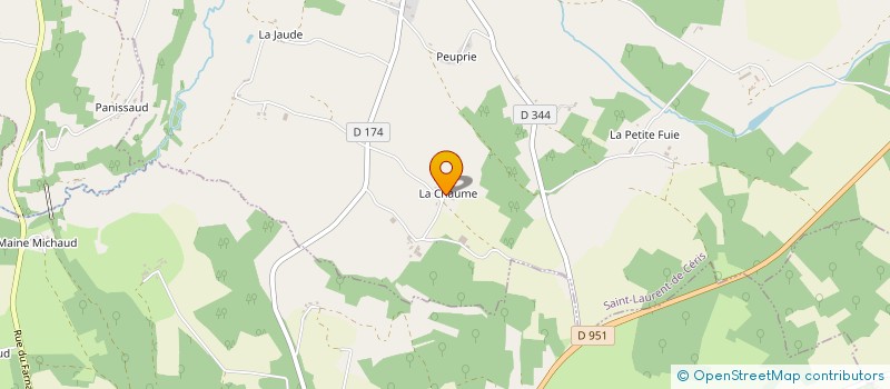 localisation de l'entreprise SOCIETE CIVILE HEMSWORTH à SAINT-LAURENT-DE-CERIS