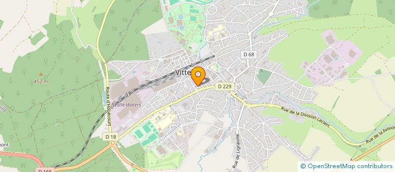 localisation de l'entreprise SOCIETE CIVILE HENRI  VITTEL