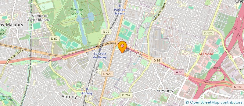 localisation de l'entreprise SOCIETE CIVILE HENRI JARDIN à ANTONY