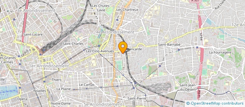 localisation de l'entreprise SOCIETE CIVILE HERMINE à MARSEILLE