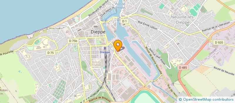 localisation de l'entreprise SOCIETE CIVILE HERPIN  DIEPPE