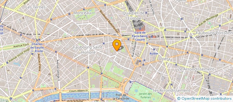 localisation de l'entreprise SOCIETE CIVILE HHR BAIL CAMBACERES  PARIS