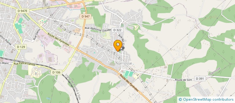 localisation de l'entreprise SOCIETE CIVILE HILLON  NARROSSE