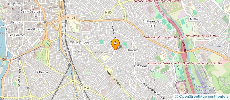 localisation de l'entreprise SOCIETE CIVILE HOBLE  TOULOUSE