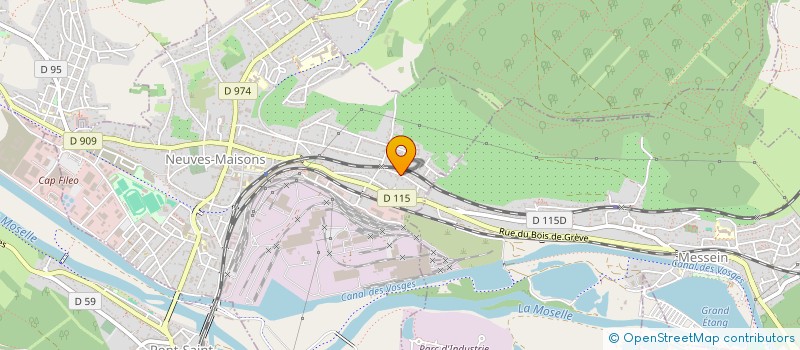 localisation de l'entreprise SOCIETE CIVILE HOLDING DES BRABIS ET PAR ABREVIATION SC HDB  NEUVES-MAISONS