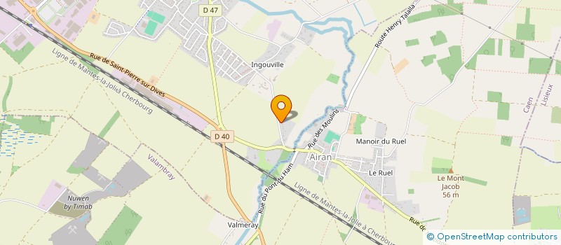 localisation de l'entreprise SOCIETE CIVILE HOLDING E.F.LEBRUN à MOULT-CHICHEBOVILLE