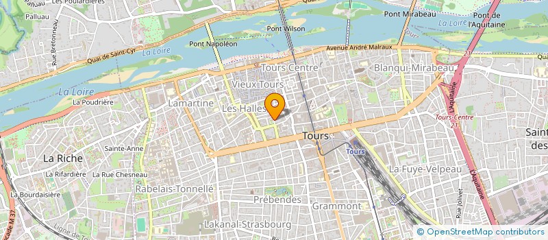 localisation de l'entreprise SOCIETE CIVILE HOLPO  TOURS