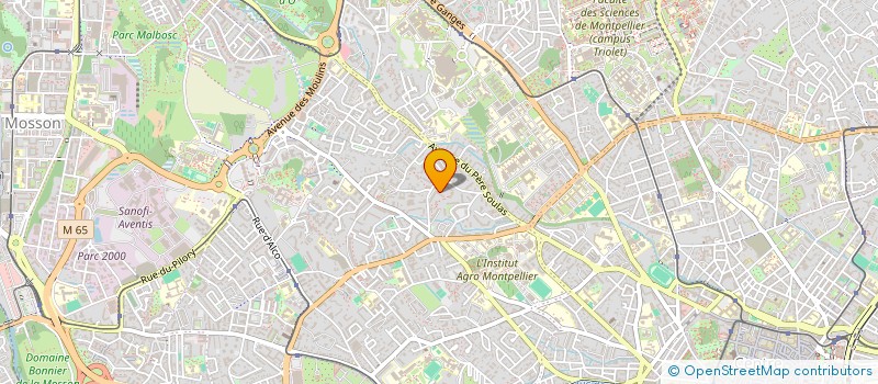 localisation de l'entreprise SOCIETE CIVILE HORIZON à MONTPELLIER