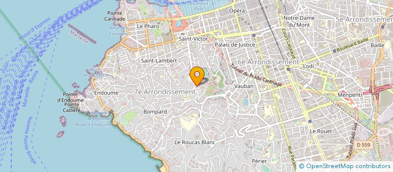 localisation de l'entreprise SOCIETE CIVILE HORIZON à MARSEILLE